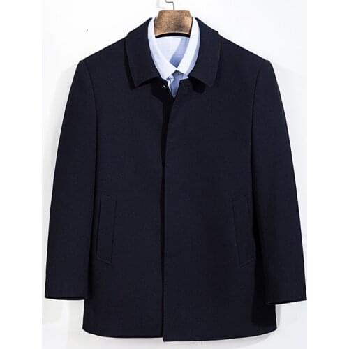 Big plus size 10XL 9XL high quality Winter Jacket Men Thickening Wool Coat Fit Jackets Outerwear Warm Man Casual Woolen coat