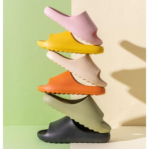 Summer Trend Coconut Slippers WomenS Thick-Soled Personality Home New Outdoor MenS Slippers For Summer Wear