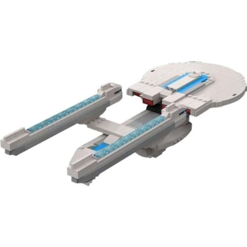 MOC-28267 Space War Trek Spaceship U.S.S 1 Halos 2 Banished Locust Halos Warthogs high-tech Building Blocks Kids Toy Gift