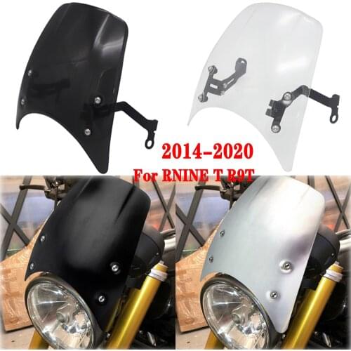 For BMW RNINE RNineT R9T r9t 2014-2020 R Nine T R 9 T Motorcycle Flyscreen Windshield Windscreen Headlight Fairing Deflector