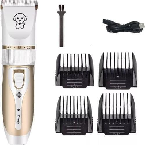 3.7V Dog Hair Trimmer Pet Hair Clipper Animal Cat Haircuts Professional Dog Grooming Clipper