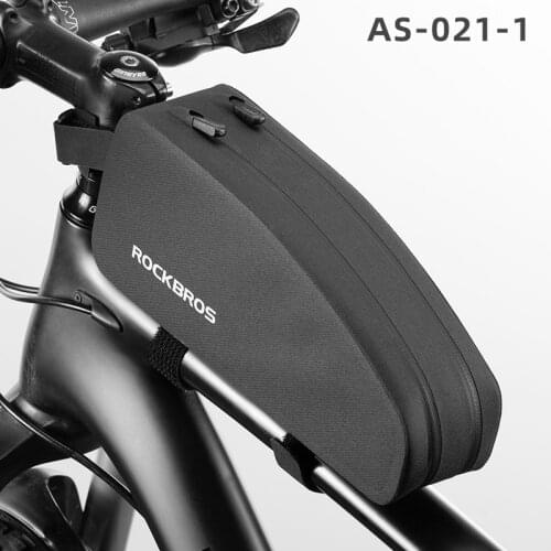 ROCKBROS Bike Bag Waterproof Cycling Bag Top Tube Frame Bag MTB Road Bicycle Pannier Bike Accessories Front Bicycle Bag