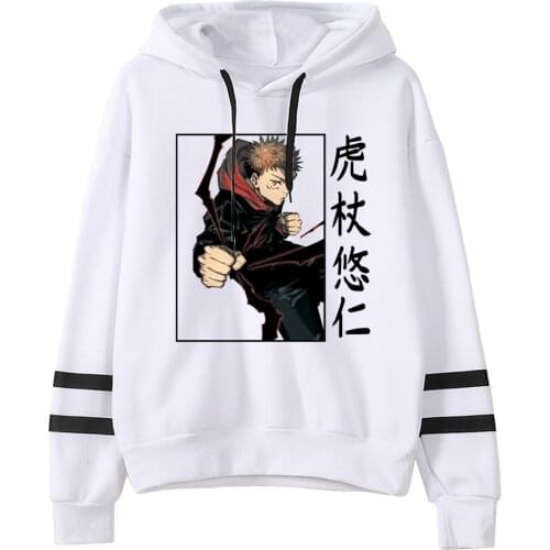 Japanese Anime Hoodies Jujutsu Kaisen Men Women Pullovers Hoodies Sweatshirts Itadori Yuji Hoody Tops Mens Hoodies