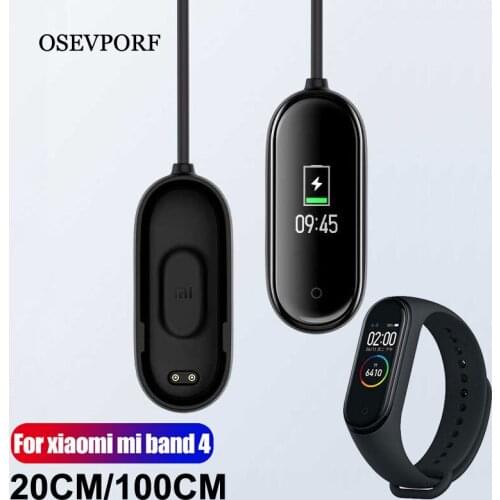 OSEVPORF Charger Cable For Xiaomi Mi Band 4 Miband 4 Smart Wristband For Mi band 4 Charging Cables USB Charger Adapter Wire