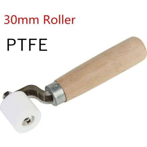 1.18'' 30mm PTFE Hand Seam Pressure Roller Hand Held Tool for Roofing PVC /TPO/EPDM for Plastic Home DIY Hot Air Welder
