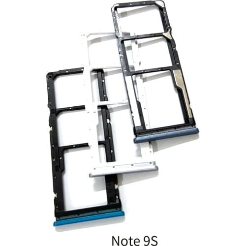 20pcs Sim Tray Holder For Xiaomi Redmi Note 9 Pro Note9 Note 9s SIM Card Tray Slot Holder Adapter Socket