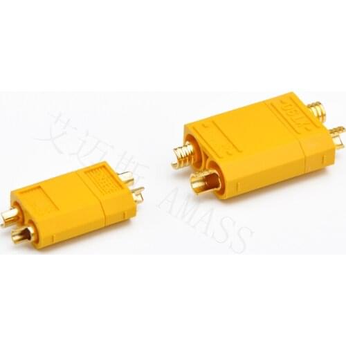 5Pair Amass XT60+ Plug Connector + Sheath Housing Connector for ESC Lipo Battery