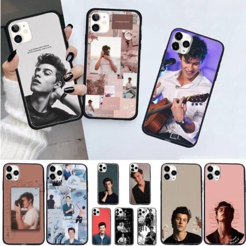 Shawn Mendes Magcon Hit pop singer high quality luxury Phone Case for iPhone 11 12 pro XS MAX 8 7 6 6S Plus X 5S SE 2020 XR