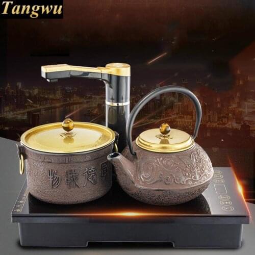 Electromagnetism tea furnace automatic upper water electric kettle power health brew iron