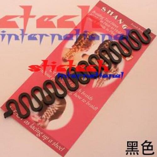 By ems or dhl 200pcs French Hair Braiding Tool Roller With Magic hair Twist Styling Bun Maker Hair Styling Clip Stick Bun Maker