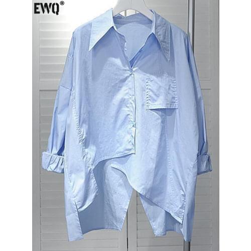 EWQ Women's Blue Shirts