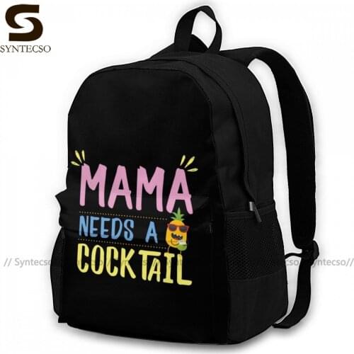 Mama Backpacks Girl Breathable Style Backpack Polyester Campus Bags