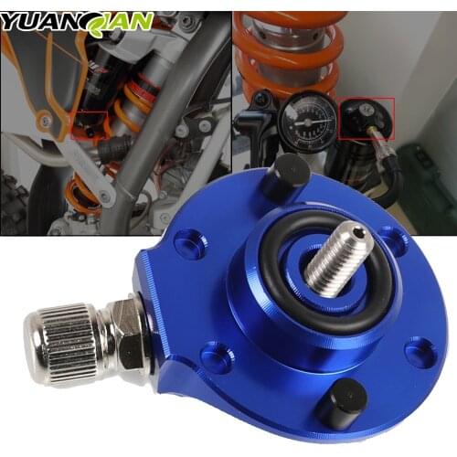 Motorcycle WP Rear Suspension Gas Valve Aluminum 64MM For 125 200 250 300 450 EXC XCW 2021 2020 2019 2018 SX SXF XC EXC-F XC-F