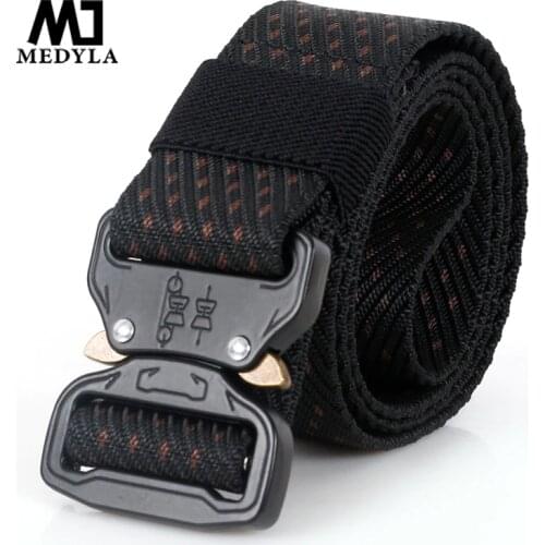 MEDYLA Belt Male Tactical military Canvas Belt Outdoor Tactical Belt mens Military Nylon Belts Army ceinture hom