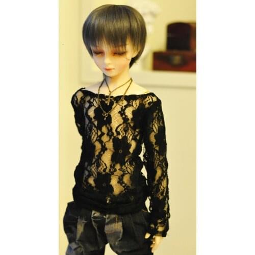 1/4 1/3 scale BJD clothes Lace Top mesh T-shirt for BJD/SD MSD SD13 SD17 SSDF ID72 HID strong Uncle doll accessories C0122