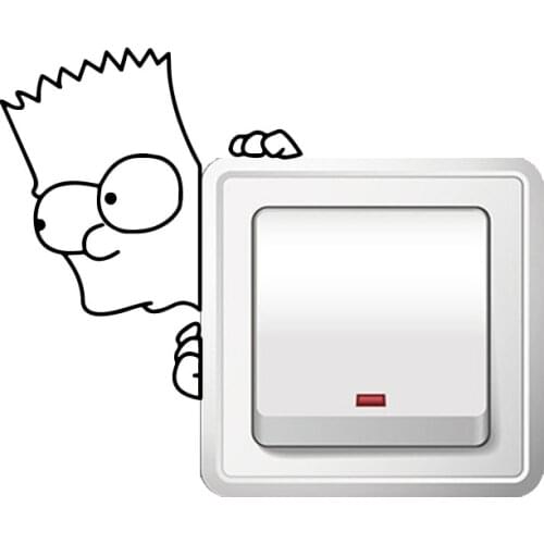 Hot boy Wall Sticker Wall Decal Sticker Home Decor Switch Stickers Wall Decal Waterproof Wall Art Decal