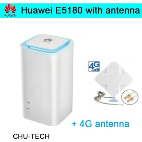 Unlocked Original Huawei E5180 E5180as-22 with Antenna 4G LTE Cube WiFi Hotspot Router Home wireless Router