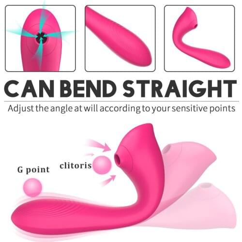 Silent Vibrators for Women Clitoris Powerful Sucking Vibator Clit Sucker Rechargeable G Spot Nipple Stimulator Adult Sex Toys
