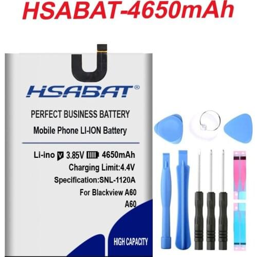 Top Brand 100% New 4650mAh Battery for Blackview A60 in stock