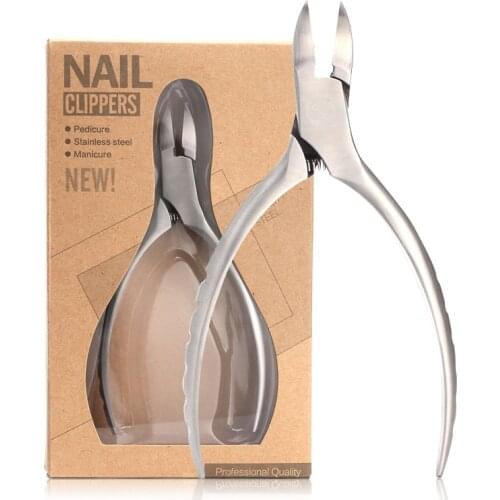Beauty tongs nail clippers stainless steel nail scissors dead skin pliers set professional toenail pliers foot care pedicure