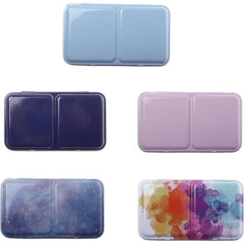 1 Pieces the Starry Paint Box Can Hold Watercolor/oil/acrylic Supplies Storage Painting Palette Box Paint Painting For Art G5X5