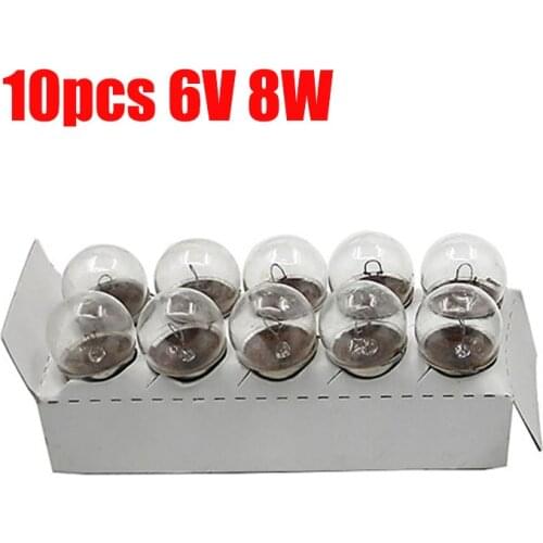 10X 6V 8W Turn Signal Winker Light Bulbs For Honda ST70 CB125 CB100 S90 CS CL90