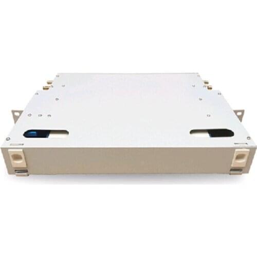 19 inch 12 core ODF optical fiber distribution frame fiber patch panel withou SC/FC/LC adapter and pigtail