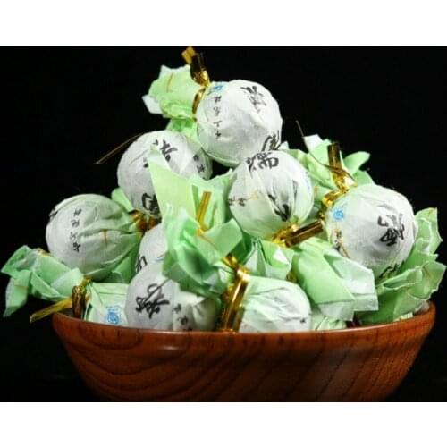 250g The Oldest pu'er Tea Chinese Yunnan Glutinous rice Ripe Handmade Tea Green Food for Health Care Weight Lose