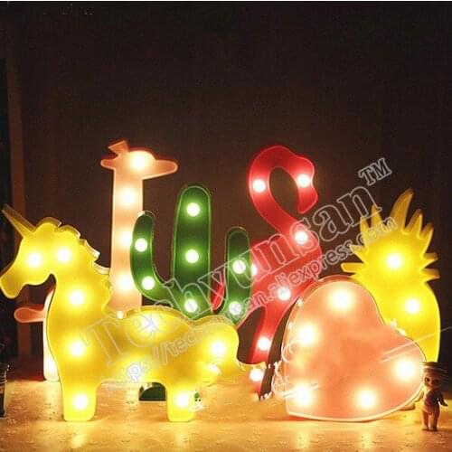 3piece/lot LED Decorative Night Light Colorful fruit lights Photo gallery for party room decoration