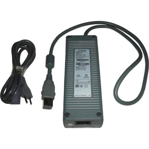 EU Plug 110V-230V 175W AC power Adapter charger For XBOX360 Power Supply For Xbox 360 fat