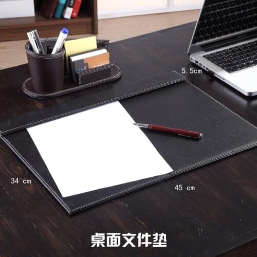 PU Leather desktop mat Large writing pad high quality keyboard pad writing board