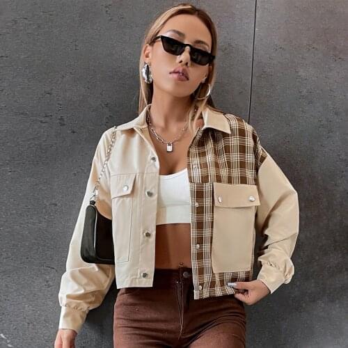 CHURSES Women's Short Jackets