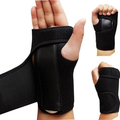 Breathable Carpal Tunnel Splint Wrist Support Bracer Arthritis Sprain Strain Glove