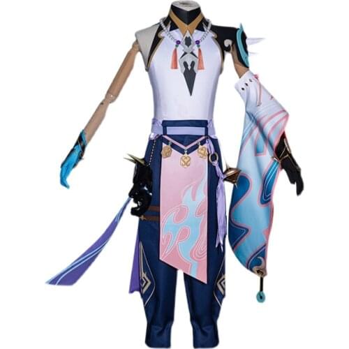 Game Genshin Impact Xiao Cosplay Costume Men Women Role Playing Full Set Carnival Christmas Party Uniform Suit Costumes Clothing