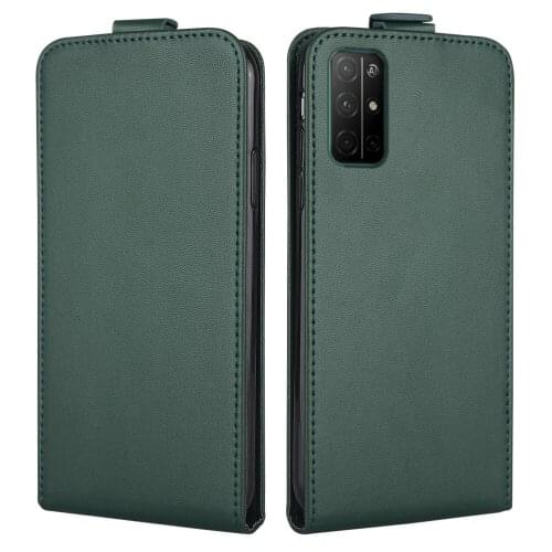 Flip Up and Down Leather Case for Huawei Honor 30S (China) Case CDY-AN90 6.5''Vertical Cover Honor 30S Case Soft Coque Phone Bag