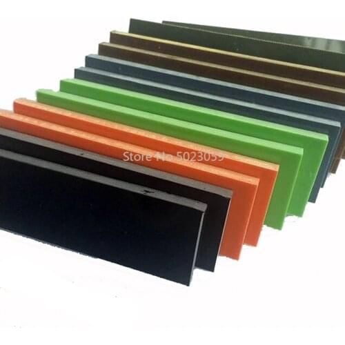 2pcs G10 material DIY Knife making handle material EDC Knife G10 handle material for Small straight tool patch material