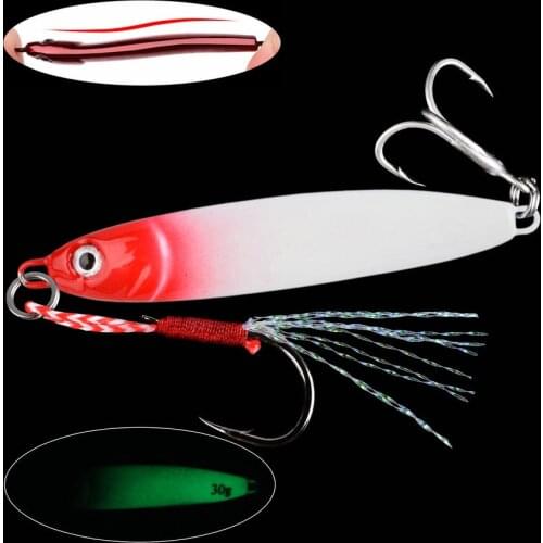 Metal Jig Shore Casting Jig Spoon 15g 20g 30g Off Shore Cast Metal Jigs Bait Sea Fishing Lures Sea Bass Fishing Lure Tackle