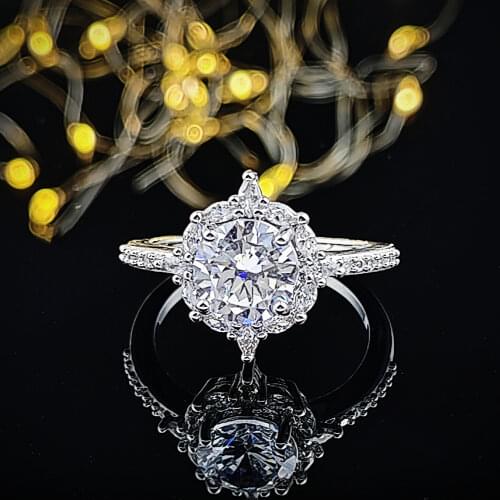 2021 new luxury halo 925 Sterling Silver eternity band ring for women lady anniversary gift jewelry wholesale christmas R5083