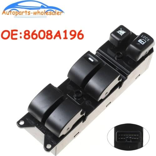 New High Quality 8608A196 For Mitsubishi Lancer Power Master Window Switch Car accessories