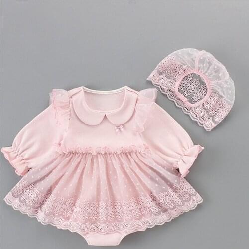 Baby Girls Clothes Spring Summer Kids Girls Clothing Tutu Dress+Cap Kids Girls Clothes Party Wedding Christmas Outfits Clothing