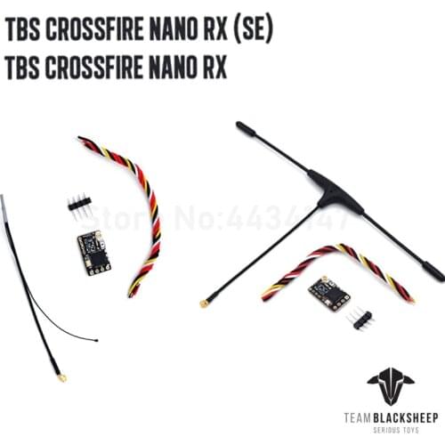 Original TBS Team BlackSheep Crossfire Nano SE/ Nano Receiver Immortal T V2 antenna RX CRSF 915/868Mhz Long Range Radio system