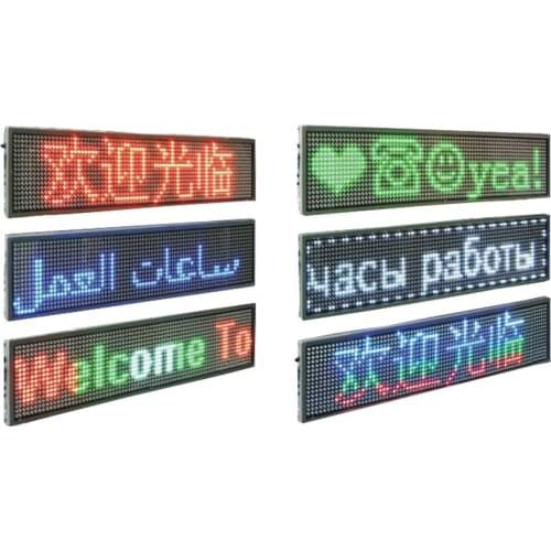 P5 Multi Color Wifi Control LED Moving Message Displays & Illuminated Signs for Indoor Use