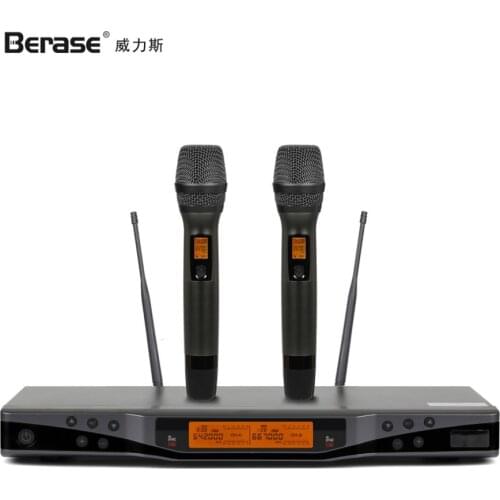 Portable Handheld Karaoke Player For Home Party KTV Music Singing Playing Wireless Kids Microphone With Speaker
