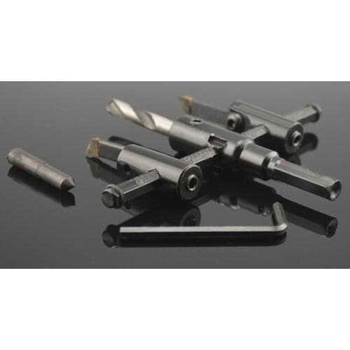 Adjustable Metal Alloy Steel Wood Circle Hole Saw Drill Bit Cutter Kit 30mm-120mm DIY Reaming Device Reamer