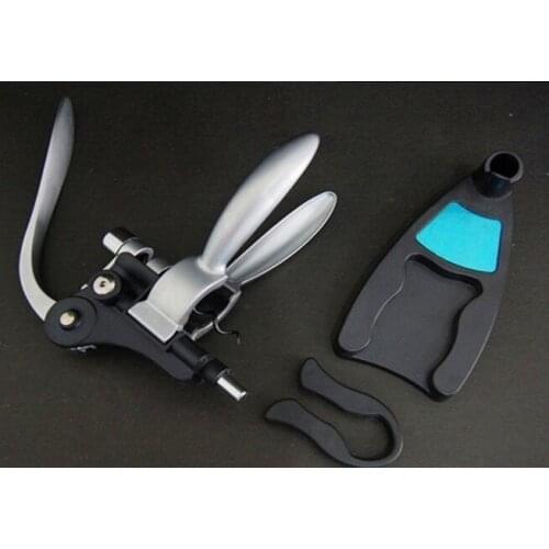 Stainless steel corkscrew wine corkscrew rabbit-shaped corkscrew wine corkscrew simple corkscrew