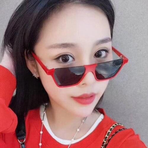 Sunglass Women Brand Sandbeach Drive Retro Glasses Men Len Eyewear Ladies Fashion Vintage UV400 Triangle Sun Glasses 5183
