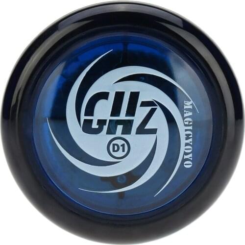 Magic Yoyo D1 Poly Carbonate Plastic Loop Yo-yo Narrow Plain Shaft Star Burst System with Spinning String Gifts Toys for Kids