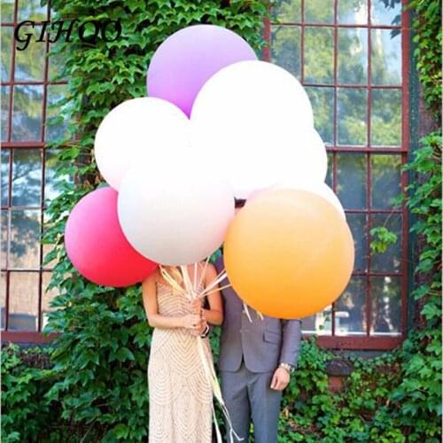 1pc 36 inch Big Balloon Happy Birthday Party Decoration Balloons Wedding Decoration Valentines Day Heart Balloons