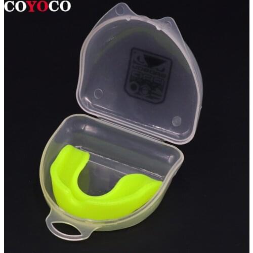 1 Pcs Tooth Guard Silicone Protector Night Mouth Tray for Bruxism Grinding Whitening Boxing Protection Free Shaping