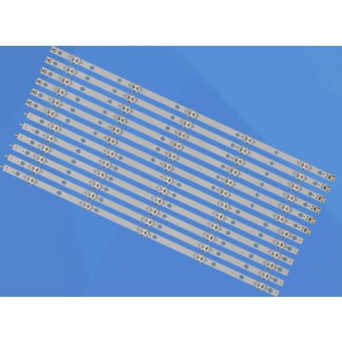 12PCS LED STRIP For 55PUS6162 55PUS6262 55PUS6703 55PUS6753 E349376LB55073 V0_02 LB55073 E349376_HY-AI EX-55037003-4E565-0-A-56